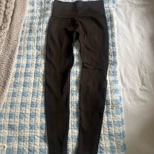 Set Active Dark Brown Chocolate Sculptflex Leggings